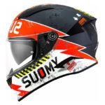 Suomy Speedstar (Carbon Kevlar Shell) - Propeller Matt Red