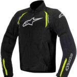 Alpinestars AST Air Textile Jacket- Black Yellow Fluo