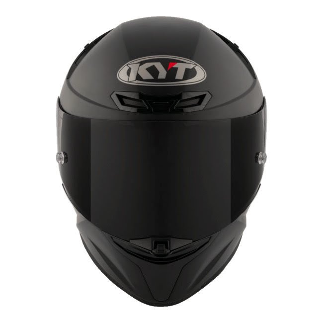 KYT TT Revo - Matt Black (Free Smoke Visor & Spoiler Extension)